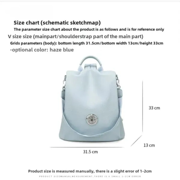 Shoulder Bag Haze Blue New Fashion Leisure Ladies