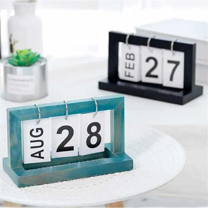 Wooden Vintage Home Calendar - SARTE GROUP 