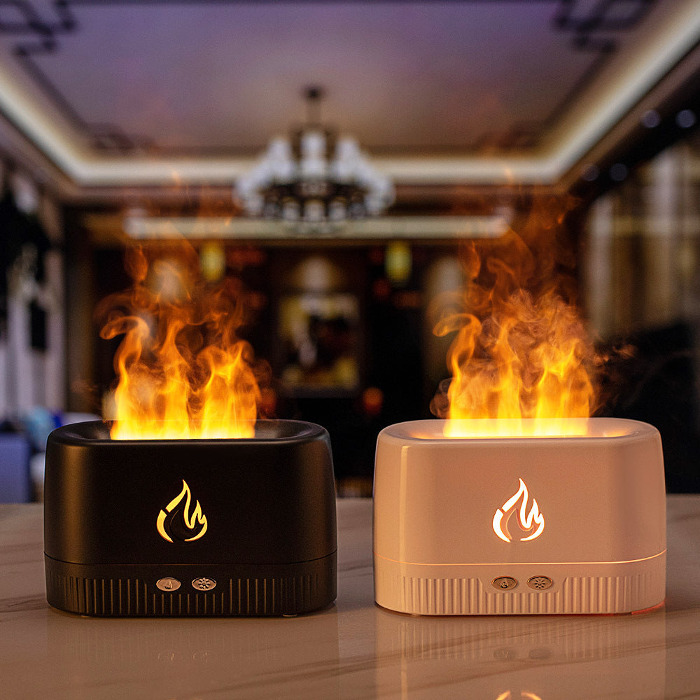 Flame Humidifier Aroma Diffusers Machine For Home